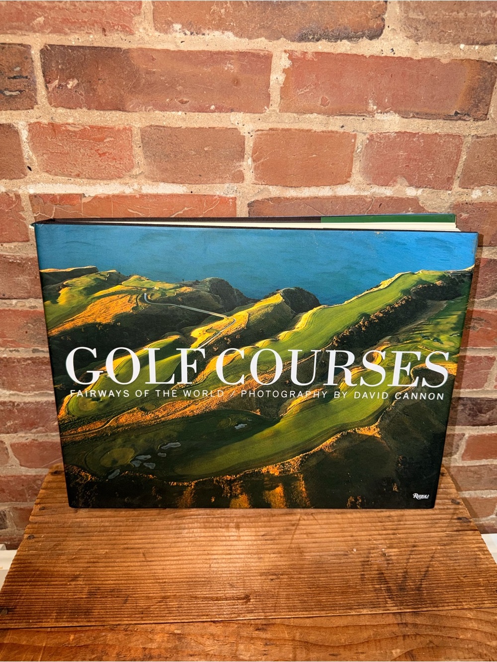 Golf Courses Coffee Table Book - Green Landscape Cover